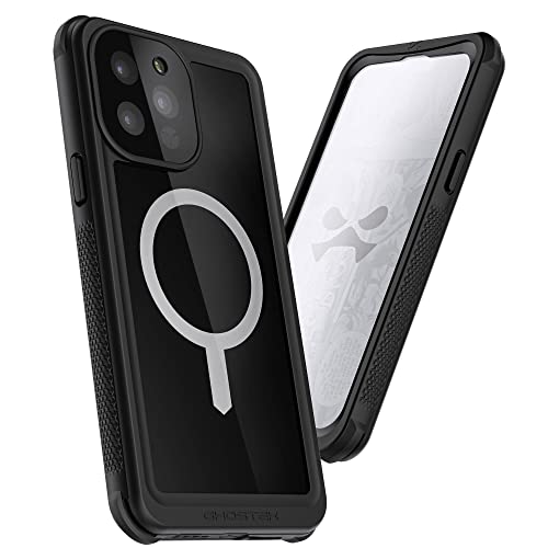 Ghostek NAUTICAL Waterproof Case for iPhone 13 Pro Max Screen Camera Lens Protector Holster Belt Clip MagSafe Heavy Duty Shockproof Full Body Covers Designed for 2021 Apple iPhone13ProMax 6.7″ (Black) | The Storepaperoomates Retail Market - Fast Affordable Shopping