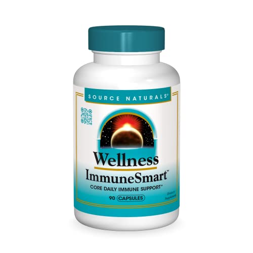 Source Naturals Wellness ImmuneSmart – Core Daily Immune Support – 90 Capsules