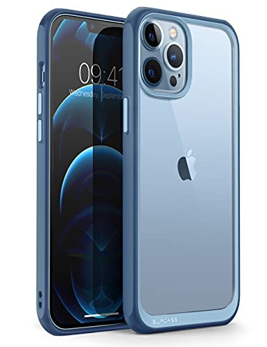 SUPCASE Unicorn Beetle Style Case Designed for iPhone 13 Pro (2021 Release) 6.1 Inch, Premium Hybrid Protective Clear Case (Azure)