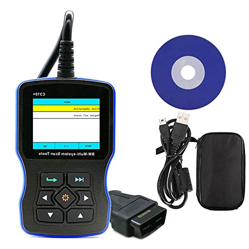 Car Diagnostic Tool, ABS Material Airbag Diagnostic Tool Handheld Size 2.8inch Color Screen for Fit for Almost All Series Vehicles