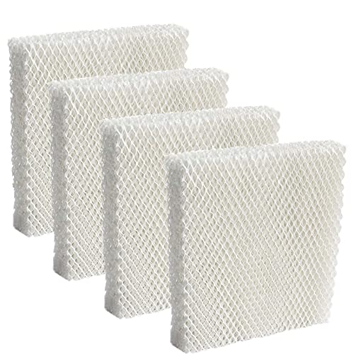 getalong Humidifier Wicking HFT600 Filters T Compatible for Honeywell Tower Humidifier HEV615 HEV620, Compare to Part HFT600T HFT600PDQ，(4 Pack)