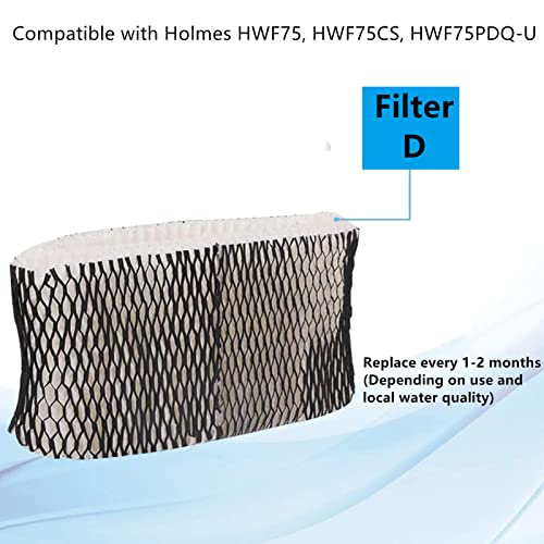 getalong HWF75 Humidifier Filters D Replacements Compatible for Holmes HWF72 HWF75 HWF75CS HWF75PDQ-U; Sunbeam SCM3501 SCM3502 SCM3656 SCM3657 SCM3609P Humidifier (2 Pack) | The Storepaperoomates Retail Market - Fast Affordable Shopping