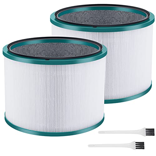 Star Maktion,2 Pack Air purifier filters replacements ,High-Efficiency Activated Carbon,Compatible with Dyson DP01、DP03、HP00、HP01、HP02、HP03、Desktop Purifier,part number 968125-03