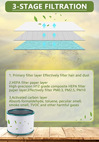 Star Maktion,2 Pack Air purifier filters replacements ,High-Efficiency Activated Carbon,Compatible with Dyson DP01、DP03、HP00、HP01、HP02、HP03、Desktop Purifier,part number 968125-03 | The Storepaperoomates Retail Market - Fast Affordable Shopping