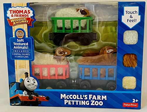 Thomas Wooden Railway – Mccolls Farm Petting Zoo 3 Pack Set DJC12
