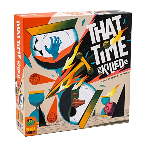 That Time You Killed Me: Pandasaurus Games – Board Games Like Chess – Adult Games for Game Night – Strategy Games for Adults & Teens – 15-30 Mins, 2 Players, Ages 14+ , Orange