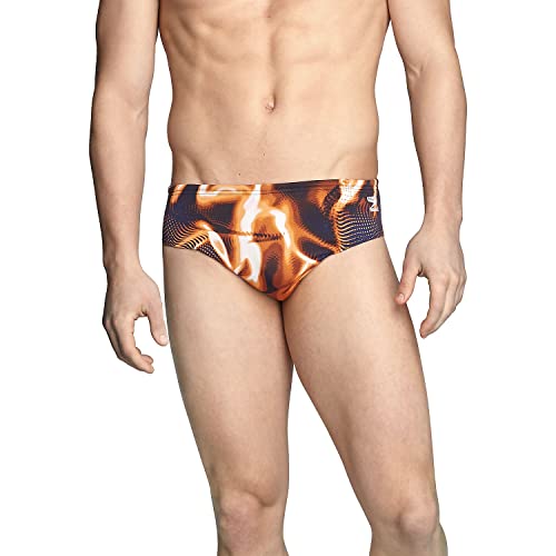 Speedo Endurance+ Flash Time Brief Male-Navy/Orange (Size 30) | The Storepaperoomates Retail Market - Fast Affordable Shopping