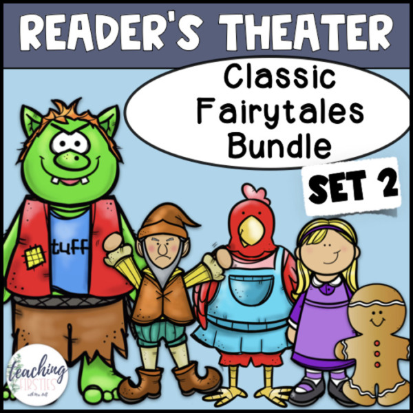 Reader’s Theater Scripts Bundle of 5 Popular Fairy Tales – Set 2