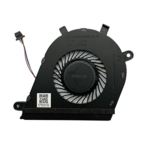 Replacement CPU Cooling Fan for Dell Inspiron 13 7370 7373 I7373-5558GRY-PUS Series Laptop DJFK0 0DJFK0 5V 0.5A Fan