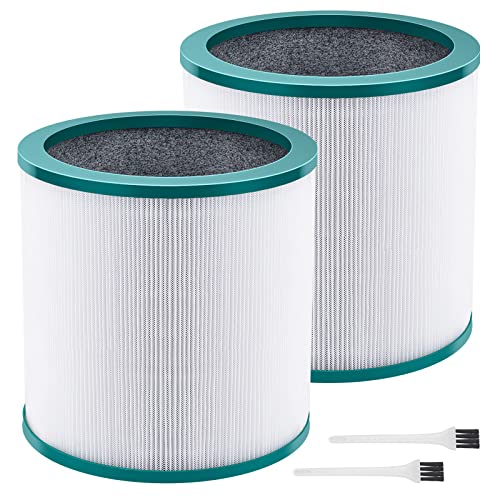 2 Pack,Air Purifier Filters Replacements,True HEPA Premium Grade Filters for Dyson Tower Purifier Pure Cool Link TP00,TP01,TP02,TP03,BP01,AM11 Models.Desk Purifier, Compare to Part # 968126-03