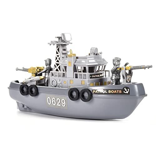 Pool Warship Toy Boat Bath Toys – Children’s Toy Boat，Warship Aircraft Carrier Toy in Bath Tub, Gift for Kids Pool Toys