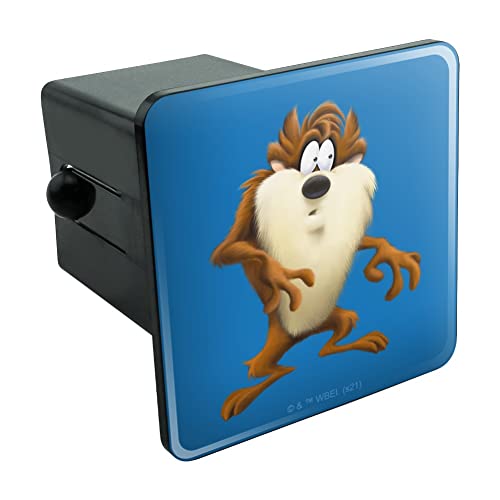 Graphics and More Looney Tunes Taz Wild Man Tow Trailer Hitch Cover Plug Insert
