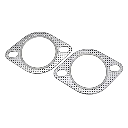 High Temp Exhaust Gasket Compatible with 2 Bolt Flanges for Turbo, Mainfold, Replace 120-07610-0002  (2.5 Inch)
