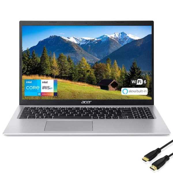 2021 Acer Aspire 5 Slim 15.6″ FHD Laptop, 11th Gen Intel Core i3-1115G4(Beat i5-8265U), WiFi6, Amazon Alexa, Windows 10 Home in S Mode (8GB|256GB SSD)