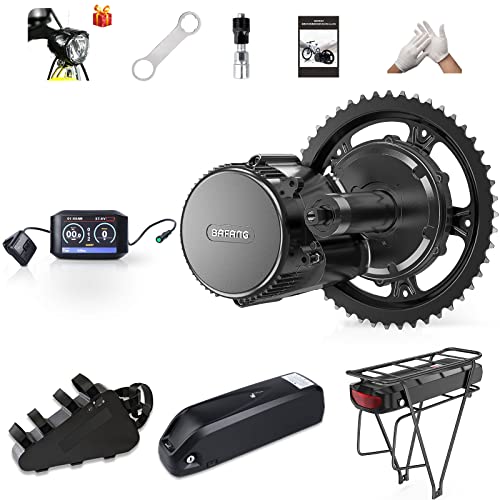 BAFANG BBS02B Mid Drive Kit : 48V 750W BBS02 Mid Motor with 500C Display 36T Chainring, Electirc Bike Conversion Kit for BB 68 73 mm, 8fun Ebike Central Mounted Engine (No Battery)