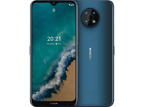 Nokia G50 Dual-SIM 64GB ROM + 4GB RAM (GSM Only | No CDMA) Factory Unlocked 5G Smartphone (Ocean Blue) – International Version