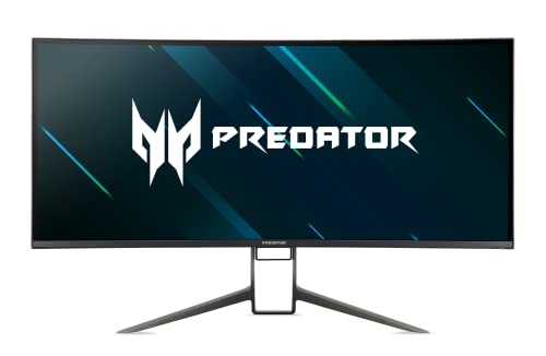 Acer Predator X38 Sbmiiphzx 38″ 2300R Curved UWQHD+ 3840 x 1600 IPS Gaming Monitor | NVIDIA G-SYNC Ultimate | NVIDIA Reflex Latency | Up to 175Hz | Up to 0.3ms | DCI-P3 98% | DP & 2 x HDMI 2.0