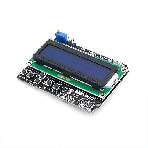 LCD Keypad Shield LCD1602 LCD 1602 Module Display for Arduino ATMEGA328 ATMEGA2560 Raspberry pi UNO Blue Screen