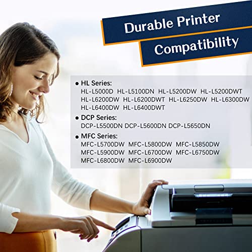 Colorking Compatible Toner Cartridge Replacement for Brother TN850 TN 850 TN-850 TN820 TN 820 TN-820 for Brother HL-L6200DW HLL6200DW MFC-L5900DW MFC-L5700DW HL-L5200DW MFC-L5850DW Toner (2 Black) | The Storepaperoomates Retail Market - Fast Affordable Shopping