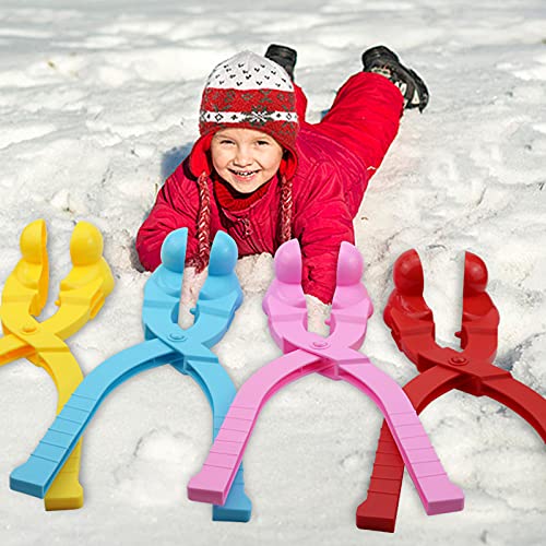 Duck Snowball Maker Clip Maker Snow Sand Mold Tool Winter ，4Pcs Snowball Maker Toys Cartoon Duck Snowball Maker Clip Outdoor Sports Snow Sand Mold for Kids for Perfect Snow Ball Fights | The Storepaperoomates Retail Market - Fast Affordable Shopping