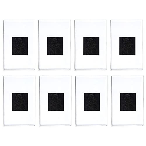 RUI Smart Solution House 8PCS Magnetic Picture Frames,Photo Frame for Refrigerator,Home Decoration,Office Cabinet