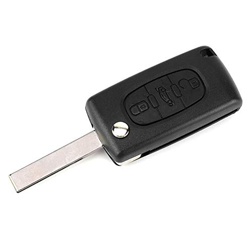 Yctze 3 Button PCF7941 Chip 434MHz Car Keyless Entry Remote Control Key Fob Fit for Peugeot Citroen