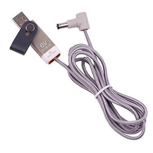 myVolts Ripcord USB to 5.7V DC Power Cable Compatible with The Roland SP-404 MKII Sampler