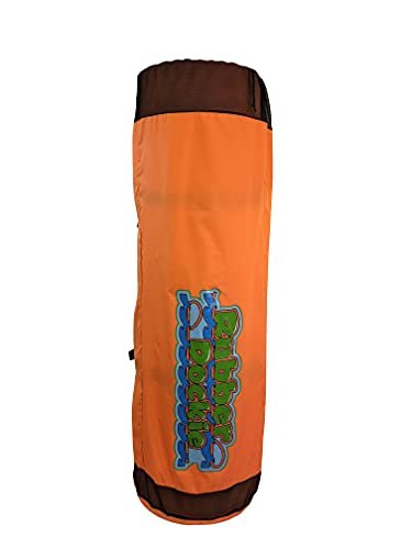 Rubber Dockie Storage and Carry Bag for 18×6 Floating Foam Water Mats, Orange, Extra Large (RDBAG186)