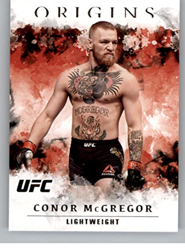 2021 Panini Chronicles UFC Origins #38 Conor McGregor Lightweight Official MMA Trading Card in Raw (NM or Better) Condition