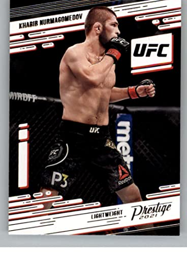 2021 Panini Chronicles UFC Prestige #75 Khabib Nurmagomedov Lightweight Official MMA Trading Card in Raw (NM or Better) Condition