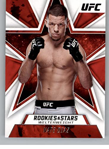 2021 Panini Chronicles UFC Rookies and Stars #88 Nate Diaz Welterweight Official MMA Trading Card in Raw (NM or Better) Condition