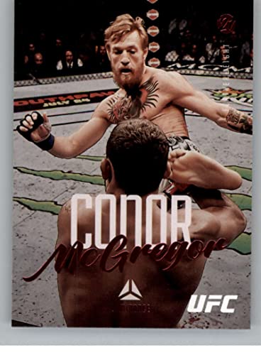 2021 Panini Chronicles PINK UFC/MMA Luminance #52 Conor McGregor Lightweight Official MMA Trading Card in Raw (NM or Better) Condition