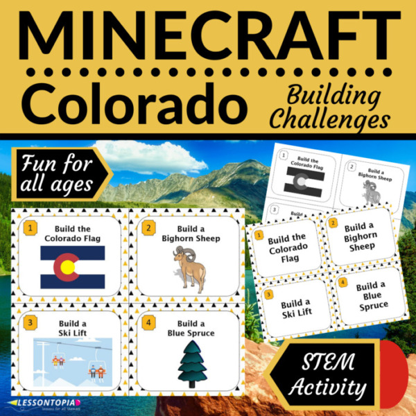 Minecraft Challenges | Colorado | STEM Activities