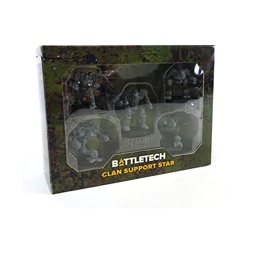 Catalyst Game Labs BattleTech Mini Force Pack: Clan Support Star