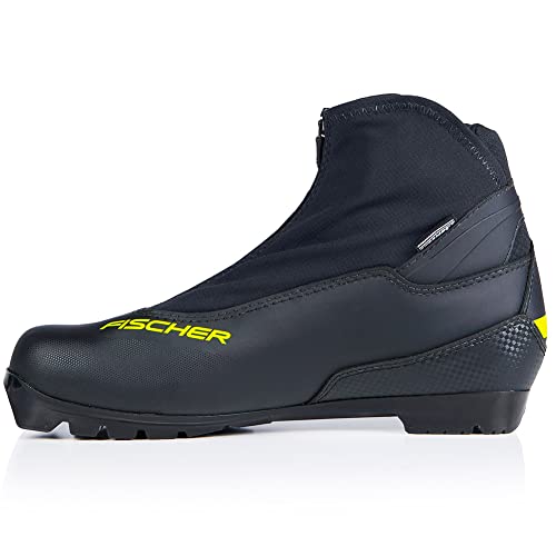FISCHER Unisex Cross-Country Performance Insulated Membrane RC3 Classic Nordic Skiing Boots, Black/Yellow, Size 47 | The Storepaperoomates Retail Market - Fast Affordable Shopping