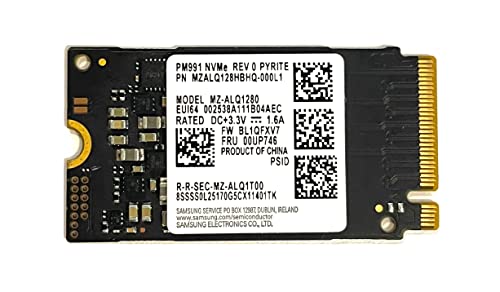 OEM Samsung 128GB M.2 PCIe NVME SSD Internal Solid State Drive SSD 42mm (2242) MZALQ128HBHQ M Key