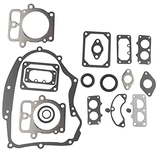 Gasket Kit 694012 499889 for Briggs & Stratton 446677 446777 44677A 446877 446977 44H777 44P777 44Q777 Electrolux AYP 7178C99 7187A99 8188A89 8188B89 Lawn Tractor Gasket Valve Seal O-Ring Set Kit