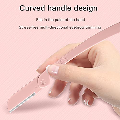 XINYIBO Eyebrow Razor,Foldable Face Razor (9 Pieces),Eyebrow Shaper, Facial Razors for Women Face, Dermaplaning Tool,Helps to Smooth The Skin Dermaplane Facial Razor for Women Face | The Storepaperoomates Retail Market - Fast Affordable Shopping