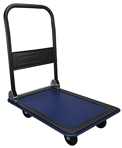 Olympia Tools 410-317-0111 330lbs Platform Cart, Black/Blue