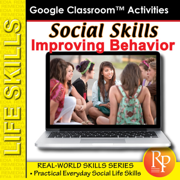 Google Slides: SOCIAL & EMOTIONAL SKILLS- IMPROVING BEHAVIOR Comprehension (SEL)
