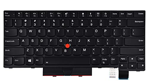 Replacement Keyboard for Lenovo Thinkpad T470 T480 A475 A485 Laptop, Lenovo T480 Keyboard with Backlight US Layout P/N: 01AX528 01HX419 01HX499 01AX487 01HX459