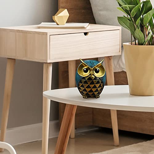 Vimtrysd Owl Statue Home Decor Retro Buho Small Crafted Animal Owl Figurines for Bookshelf Bedroom Living Room Office TV Stand Decorations,Owl Décor Animal Sculptures Gift for Birds Lovers | The Storepaperoomates Retail Market - Fast Affordable Shopping