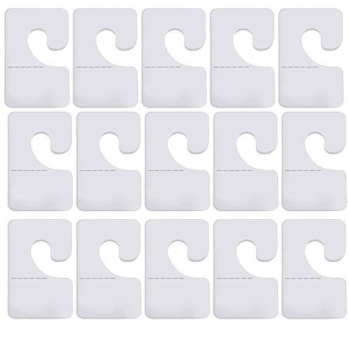 Zsxdc 300 Pieces Clear Self Adhesive Hang Tabs Hooks J-Hook Folding Tab with Hook Plastic Display Handg Tabs for Store Retail Display