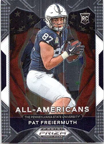 2021 Panini Prizm Draft Picks #184 Pat Freiermuth Penn State Nittany Lions All American (Rookie Year Card) NFL Football Card NM-MT