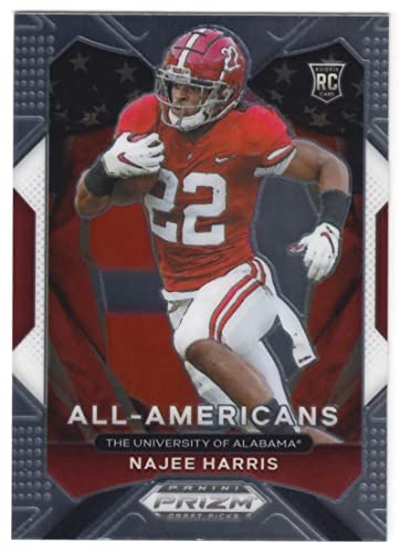 2021 Panini Prizm Draft Picks #193 Najee Harris Alabama Crimson Tide All American (Rookie Year Card) NFL Football Card NM-MT