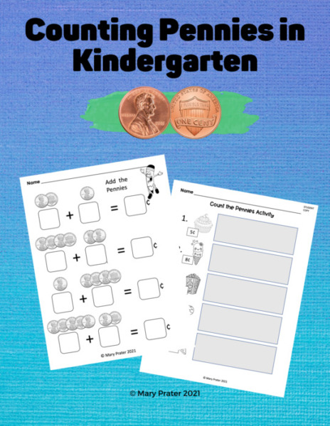 Count & Recognize Pennies for Kindergarten
