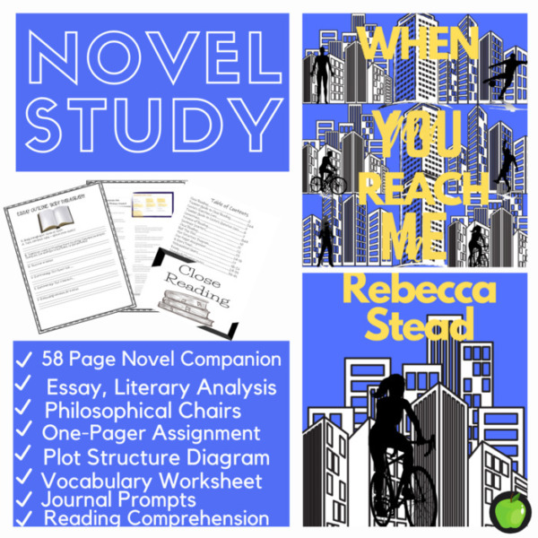 Novel Study for When You Reach Me by Rebecca Stead