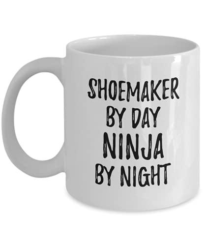 Funny Shoemaker Mug By Day Ninja By Night Parenting Gift Idea New Parent Gag Coffee Tea Cup 11 oz