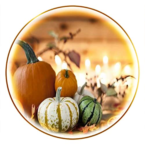 Modern LED Wall Sconce Autumn Holiday Pumpkin Arrangement Against an Old Wood Background Canvas Print Wall Lamp Decor Wall Lights for Bedroom Living Room Background Staircase Aisle Hotel