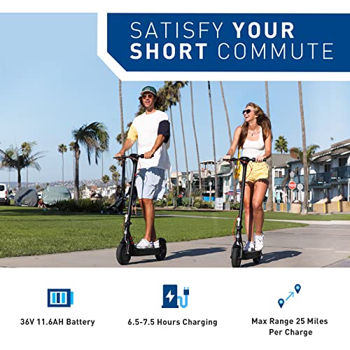 Hiboy KS4 Pro Electric Scooter, 500W Motor(Max 750W), 10″ Honeycomb Tires, 25 Miles Long Range 19 MPH Foldable Commuting Electric Scooter for Adults with Double Braking System Escooter(Optional Seat) | The Storepaperoomates Retail Market - Fast Affordable Shopping